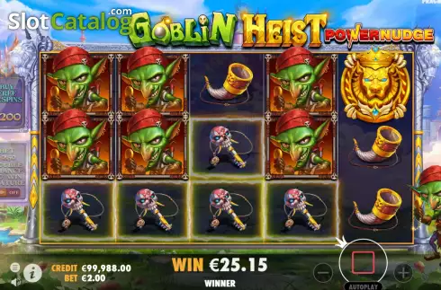 Win Screen 2. Goblin Heist Powernudge slot