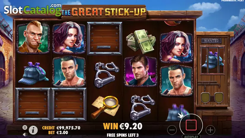 Відео The Great Stick-Up Slot