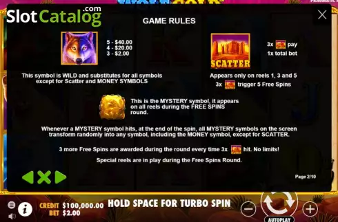 Game Rules 2. Wolf Gold Power Jackpot slot