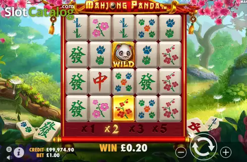 Win Screen 2. Mahjong Panda slot