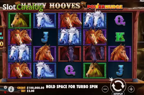 Bildschirm2. Happy Hooves slot