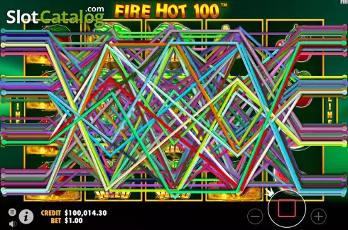 Bildschirm6. Fire Hot 100 slot