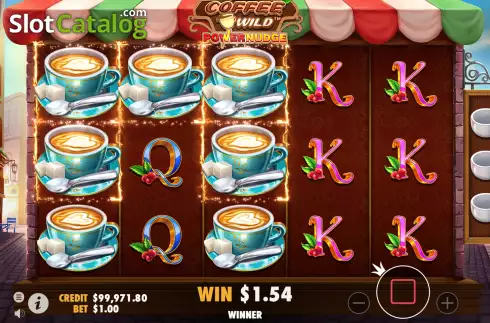 Win Screen 5. Coffee Wild (Pragmatic Play) slot