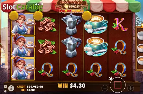 Free Spins Win Screen. Coffee Wild (Pragmatic Play) slot
