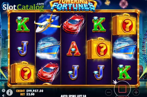 Mystery Symbols. Towering Fortunes slot