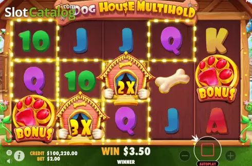 Win Screen 1. The Dog House Multihold slot