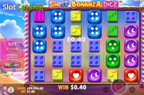 Bildschirm3. Sweet Bonanza Dice slot