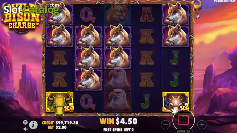 Video Wild Bison Charge Slot