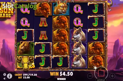 Free Spins 3. Wild Bison Charge slot