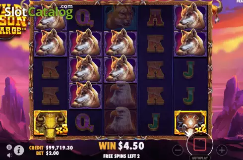 Free Spins 4. Wild Bison Charge slot
