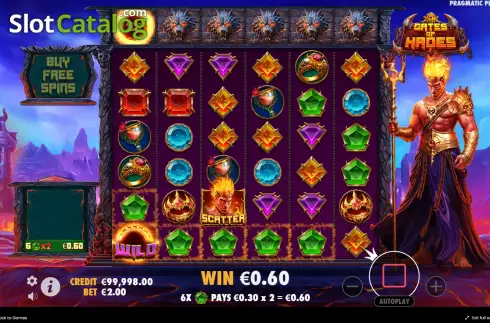 Ekran4. Gates of Hades yuvası