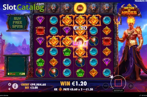 Ekran5. Gates of Hades yuvası