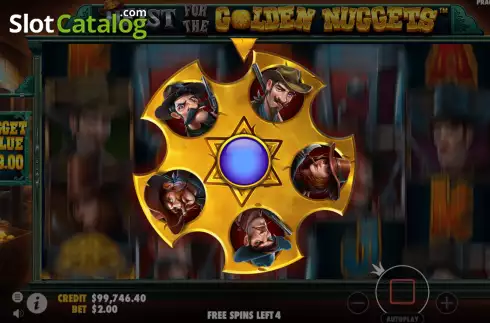 Captura de tela5. Heist for the Golden Nuggets slot