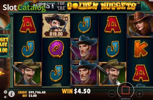 Free Spins 3. Heist for the Golden Nuggets slot