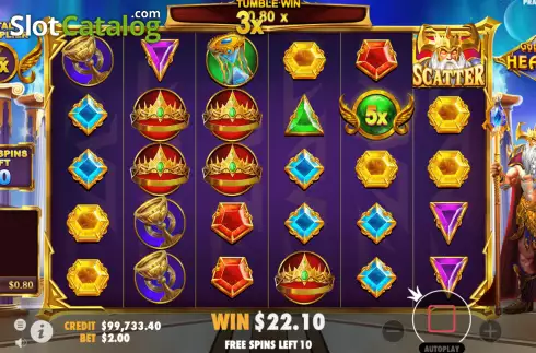 Free Spins 3. Gates of Heaven slot
