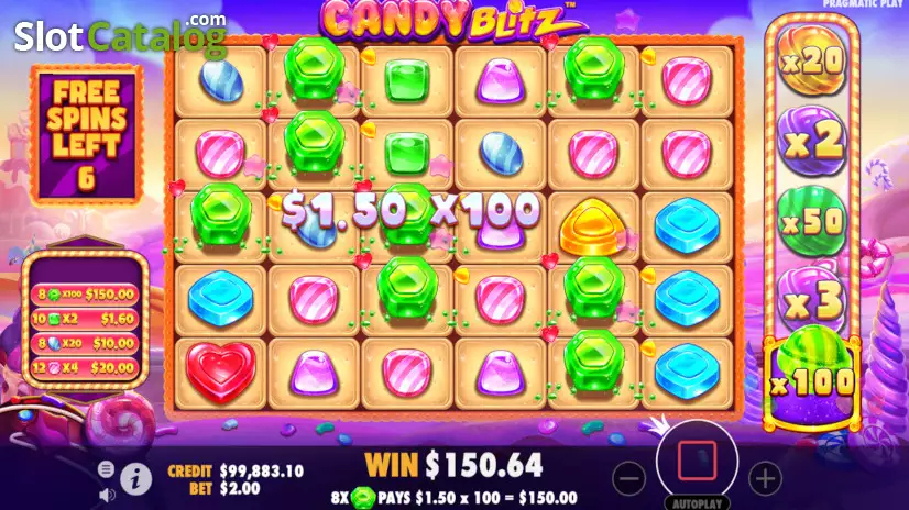 Video Candy Blitz Slot