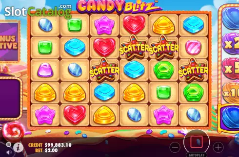 Bildschirm4. Candy Blitz slot