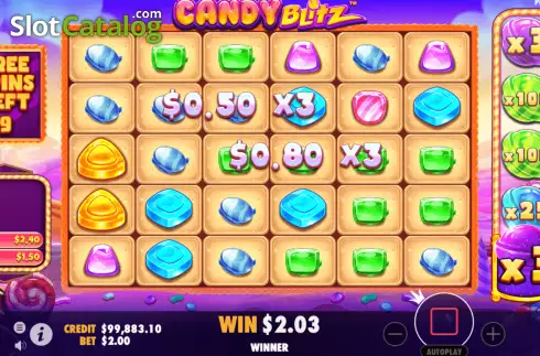 Free Spins 2. Candy Blitz slot