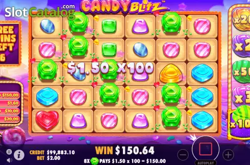 Bildschirm8. Candy Blitz slot