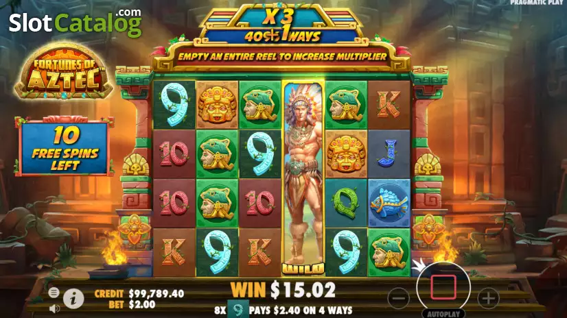 Video Fortunes of the Aztec Slot
