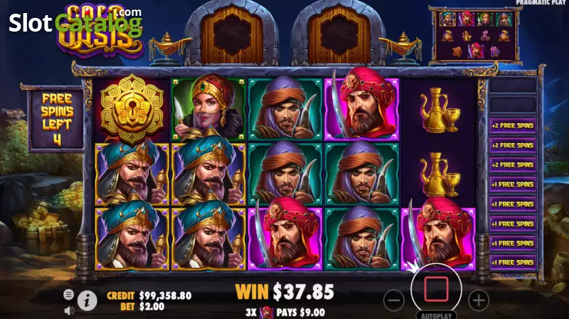 Video Gold Oasis Slot