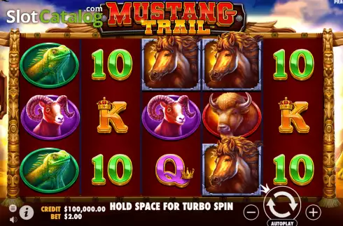 Captura de tela2. Mustang Trail slot