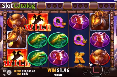 Free Spins 2. Mustang Trail slot