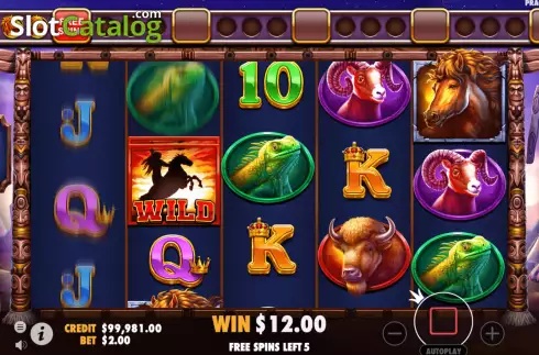 Free Spins 5. Mustang Trail slot