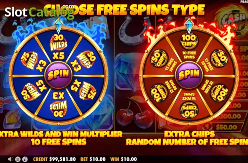 Free Spins. Cash Chips slot