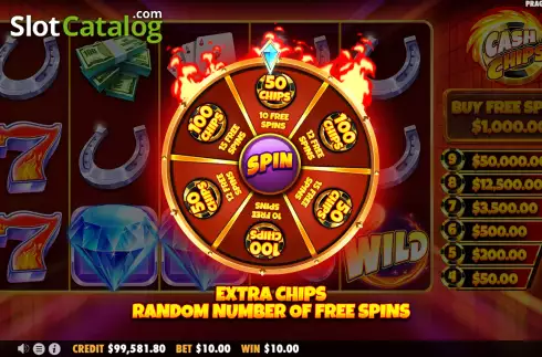 Free Spins 2. Cash Chips slot