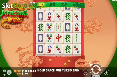 Ecran2. Mahjong Wins (Pragmatic Play) slot
