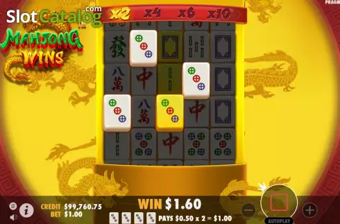 Скрин9. Mahjong Wins (Pragmatic Play) слот
