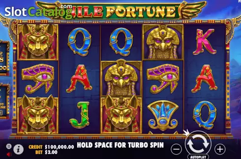 Captura de tela2. Nile Fortunes slot