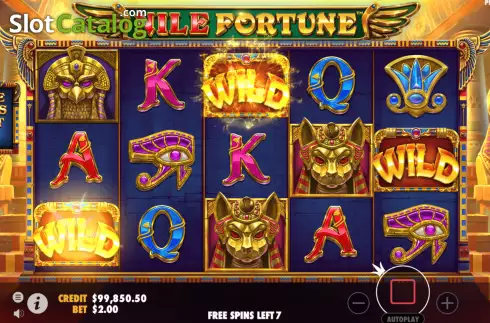Captura de tela5. Nile Fortunes slot