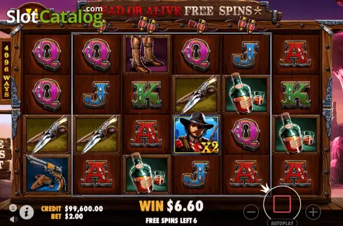 Free Spins 2. The Wild Gang slot