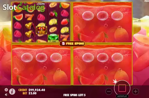 Bildschirm7. Juicy Fruits Multihold slot