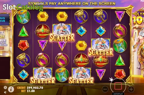 Free Spins Win Screen. Gates of Olympus 1000 slot