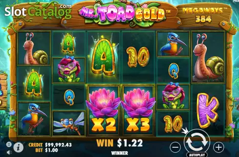 Bildschirm4. Mr Toad Gold Megaways slot