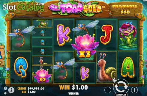 Bildschirm5. Mr Toad Gold Megaways slot