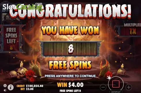 Free Spins 1. Blade & Fangs slot