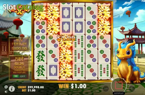 Οθόνη3. Mahjong X Κουλοχέρης 