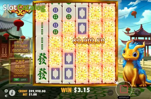 Οθόνη4. Mahjong X Κουλοχέρης 