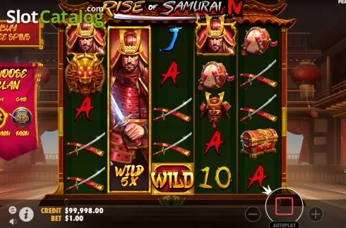 Win Screen 2. Rise of Samurai IV slot
