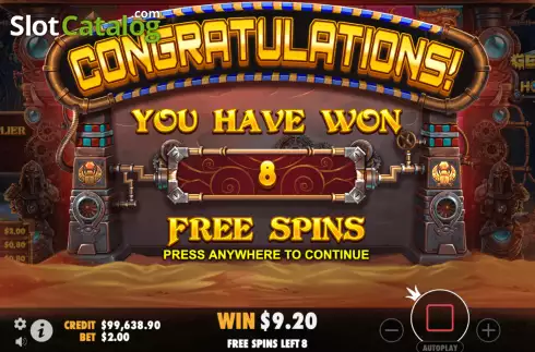 Free Spins 1. Gears of Horus slot