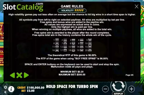 Game Rules 3. Pot of Fortune slot