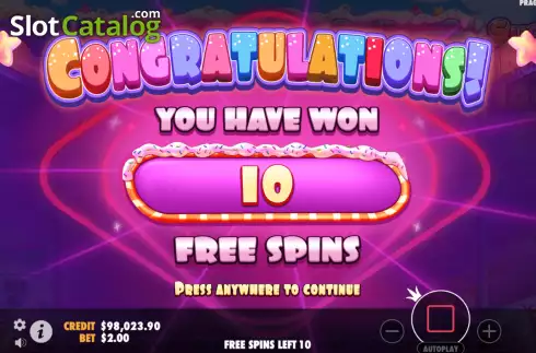 Free Spins 1. Sugar Rush 1000 slot