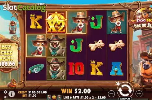 Schermo3. The Dog House - Dog or Alive slot
