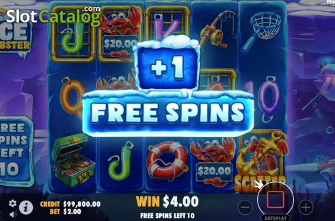 Free Spins 3. Ice Lobster slot