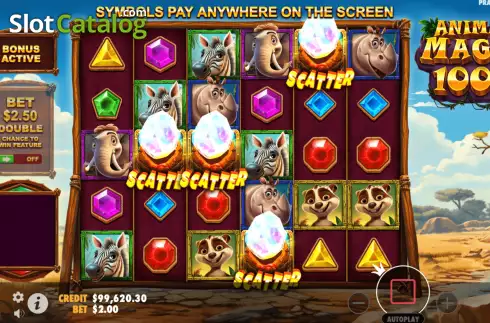 Scatter Symbols. Animal Magic 1000 slot