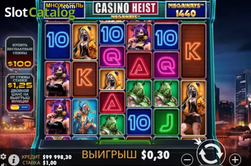 Скрін3. Casino Heist Megaways слот